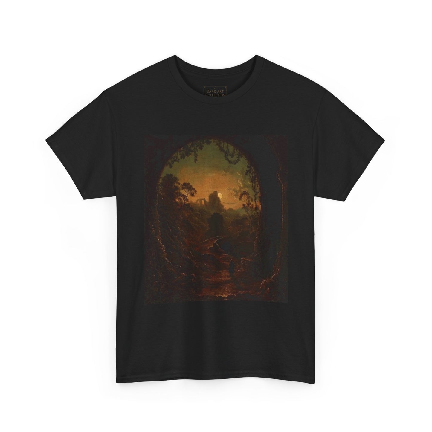 Moonlit Ruins Heavy Cotton Tee